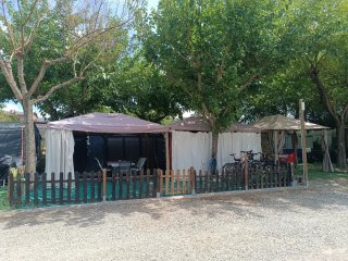 Caravana fija Camping Oliana