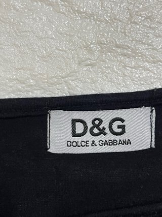 Camiseta D&G Dolce & Gabbana Negra