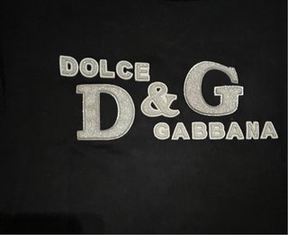 Camiseta D&G Dolce & Gabbana Negra