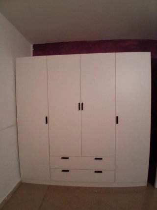 Cama canapé y armario