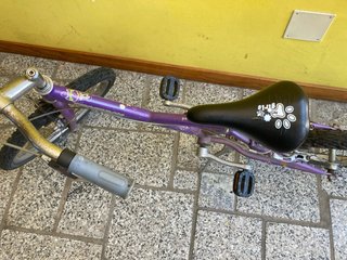 Bicicleta Decathlon 20 Morada