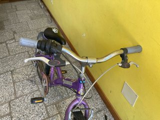 Bicicleta Decathlon 20 Morada