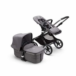 Bugaboo Fox 1 Grey Melange. Capazo, Silla y +++