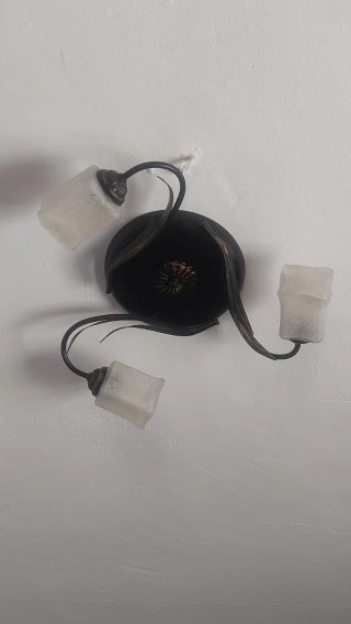 Lámpara de techo 3 tulipas