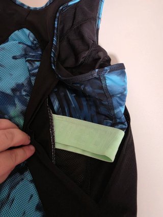 Camiseta deportiva Domyos con sujetador integrado