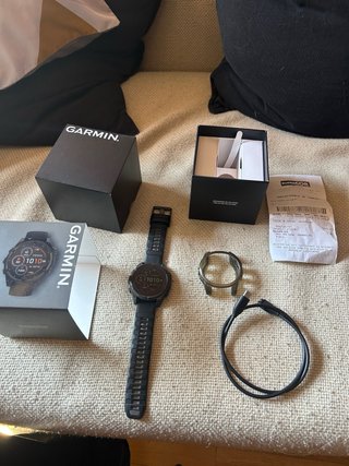 Garmin Fenix 8 Solar Sapphire Negro