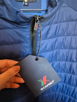 Piumino Maxfort Blu Taglia XL