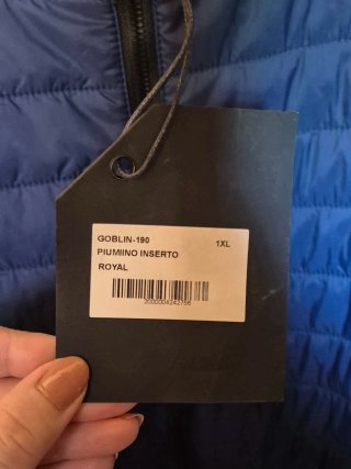 Piumino Maxfort Blu Taglia XL