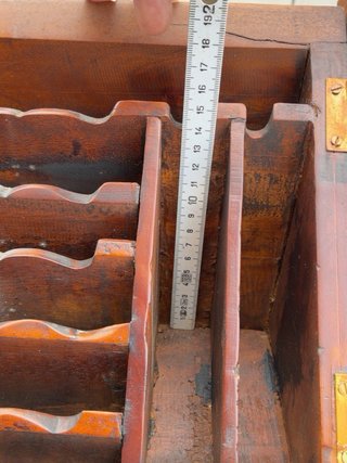 Organizador de escritorio de madera