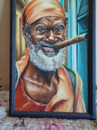 Óleo La Bodeguita del Medio Cuba