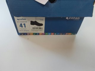 Zapatos Cofan Negro Talla 41
