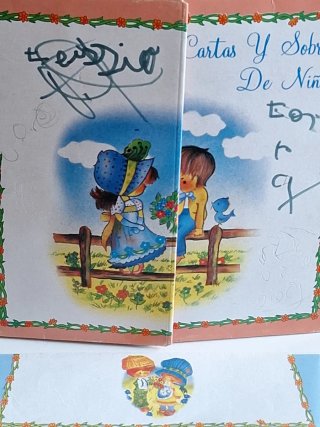 Lote de cartas más sobre perfumado Años 80