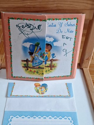 Lote de cartas más sobre perfumado Años 80