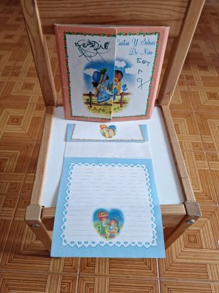 Lote de cartas más sobre perfumado Años 80