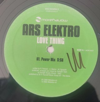 Ars Elektro - Love Thing Vinile Italia 2005