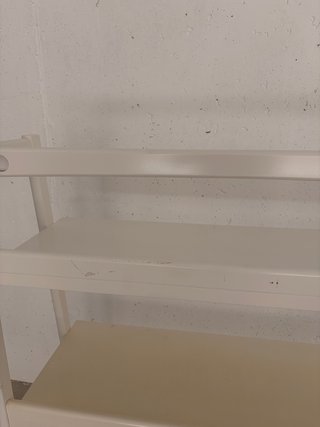 Estantería blanca 4 baldas