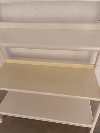 Estantería blanca 4 baldas