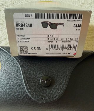 Gafas Ray-Ban RB4340 Wayfarer Light Havana