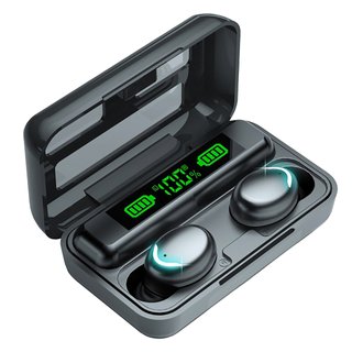 Cuffie Bluetooth Wireless TWS F9 Sport Custodia