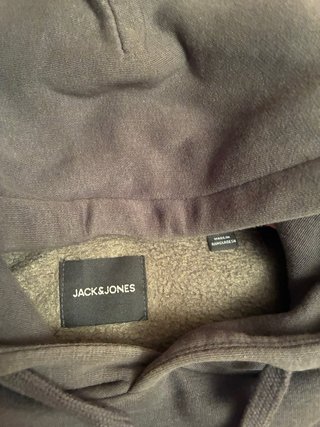 Sudadera Jack Jones gris oscuro