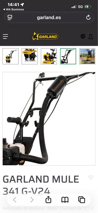 Motoazada Garland Mule 341 G-V24