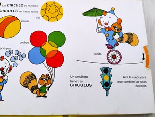 APRENDIENDO LAS FORMAS Pop-ups Libro de 2-4 años