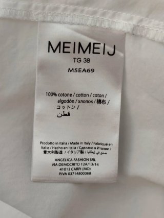 Camisa Meimeij Blanca