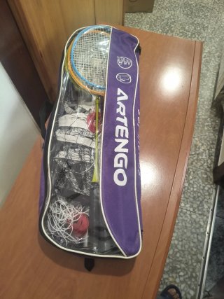 Set Bádminton Artengo con Red