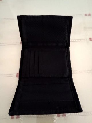 Cartera Adidas Negra Tela