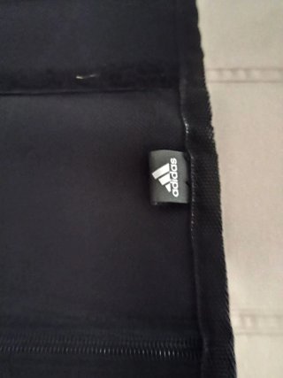 Cartera Adidas Negra Tela