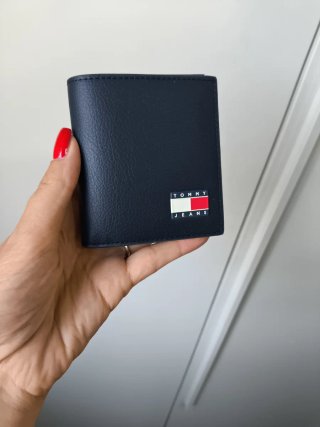 Portafoglio uomo Tommy Hilfiger blu