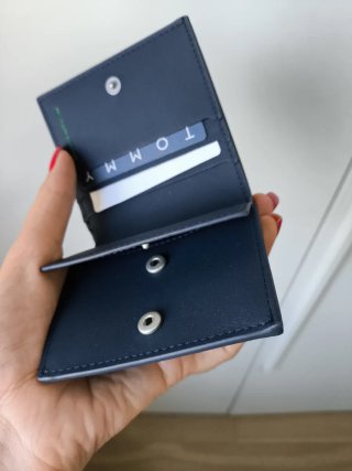 Portafoglio uomo Tommy Hilfiger blu