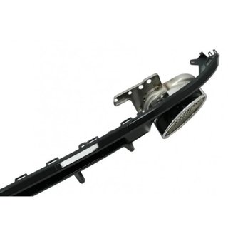 Difusor trasero con Salidas de Escape para Audi A6