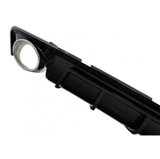 Difusor trasero con Salidas de Escape para Audi A6