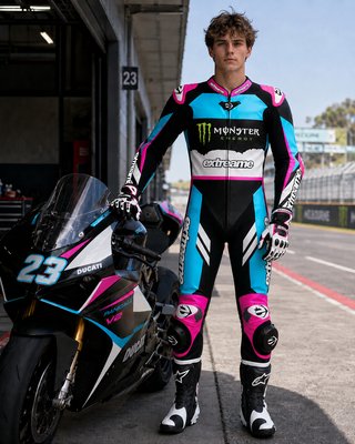 Monos de cuero de moto personalizados y a medida