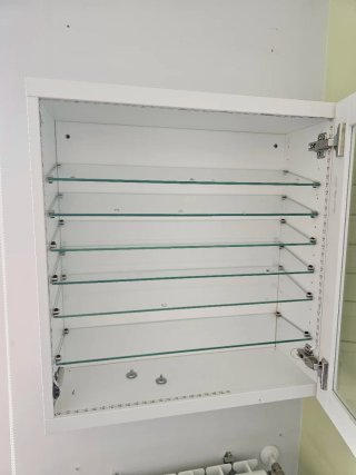 Vitrina expositor Besta Ikea con led