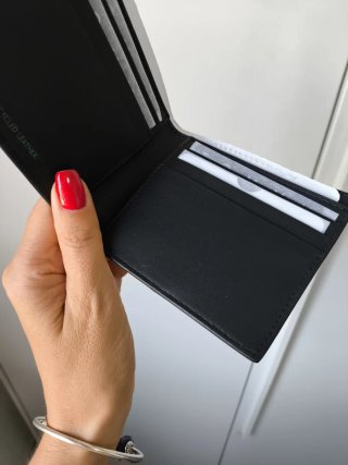 Portafoglio uomo Tommy Hilfiger nero