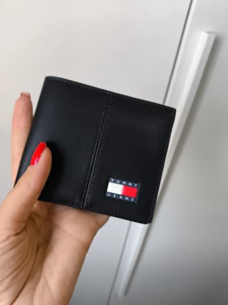 Portafoglio uomo Tommy Hilfiger nero