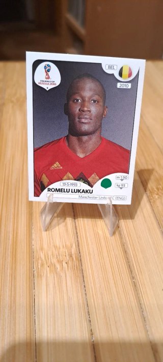 Cromo Romelu Lukaku Panini Mundial Rusia 2018 #531