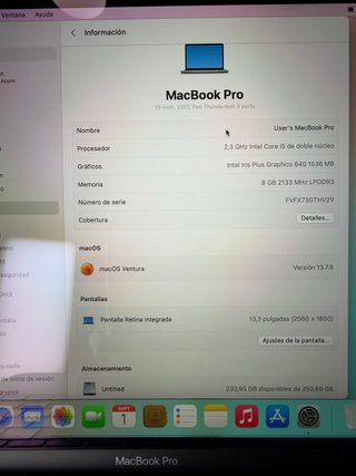MacBook Pro 2017 i5