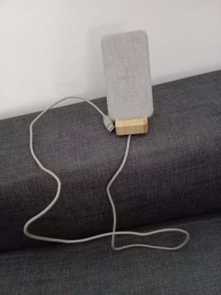 Cargador Inalámbrico Gris