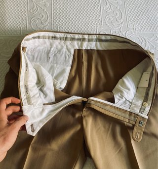 Pantalón Burberry Beige/Caqui