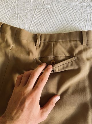 Pantalón Burberry Beige/Caqui