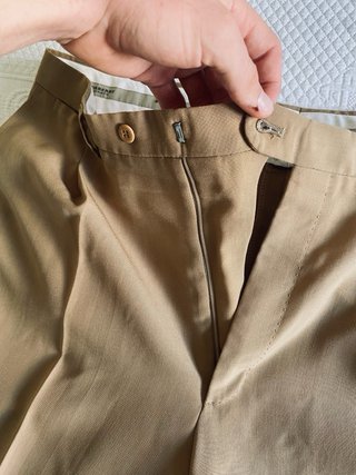 Pantalón Burberry Beige/Caqui