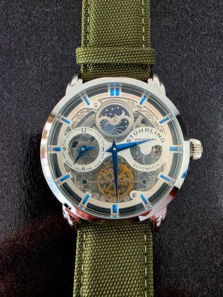 Reloj Stuhrling Esqueleto Automático