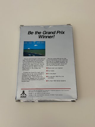 pole position 2 atari 7800