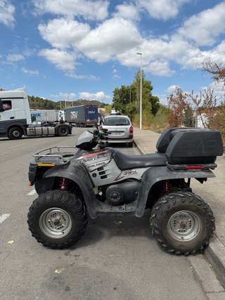 Quad Polaris 700 Sport Negro/Plata