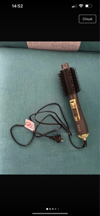 Spazzola elettrica ELLE grigia 800 watt