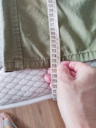 Pantalón Cargo Bershka Verde Militar