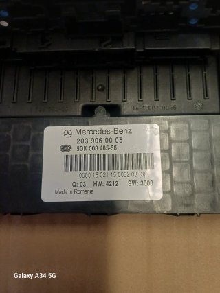 Cerradura y ECU Mercedes W203 C220 CDI